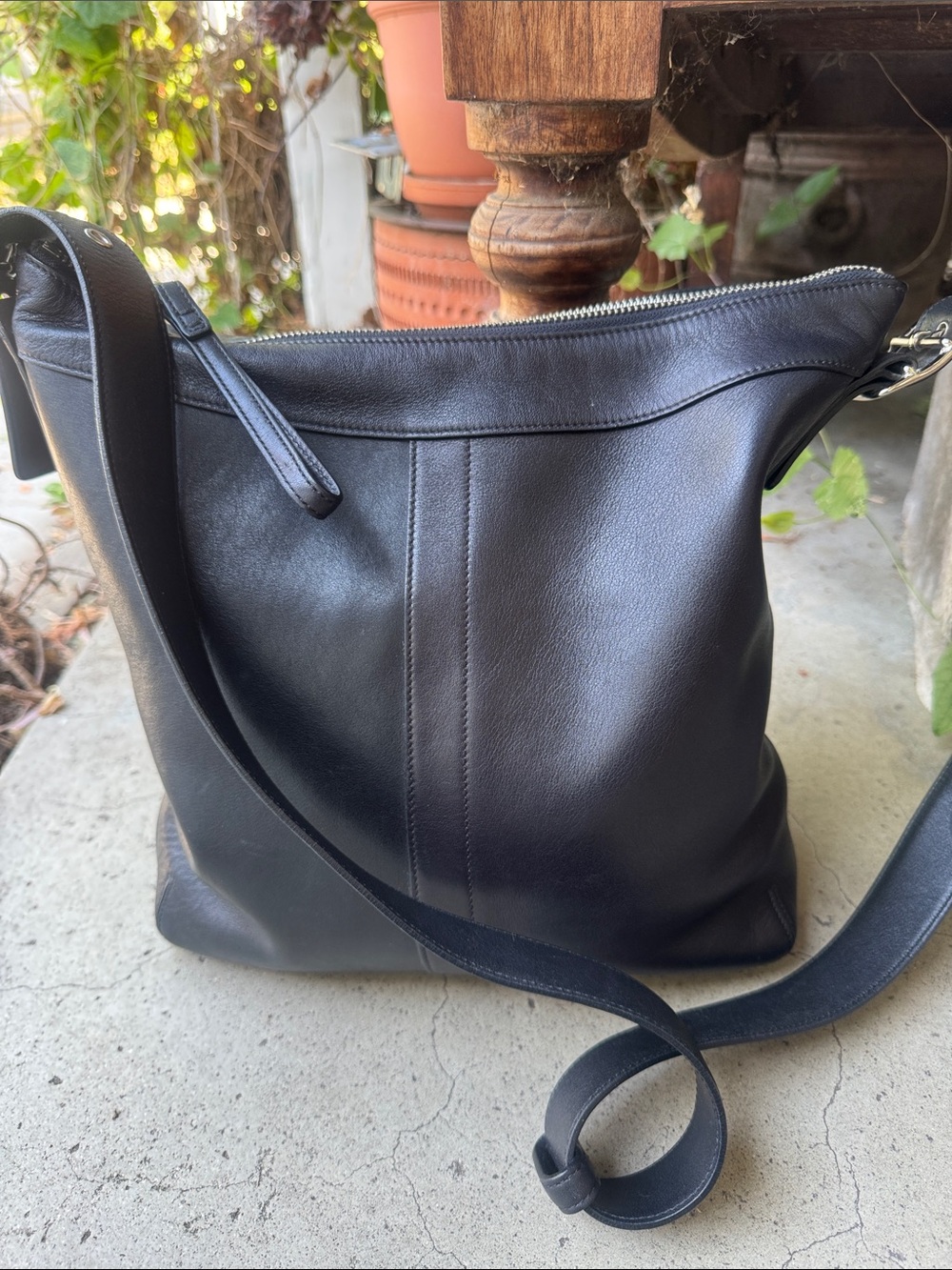 Vtg Coach Slim Duffle 9188